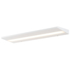 Podłużny kinkiet SHELF W0213 LED 10W 3000K do przedpokoju metal biały