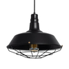 Metalowa lampa nad stół Retro ABR-RRP-C-E27 Abruzzo wisząca czarny