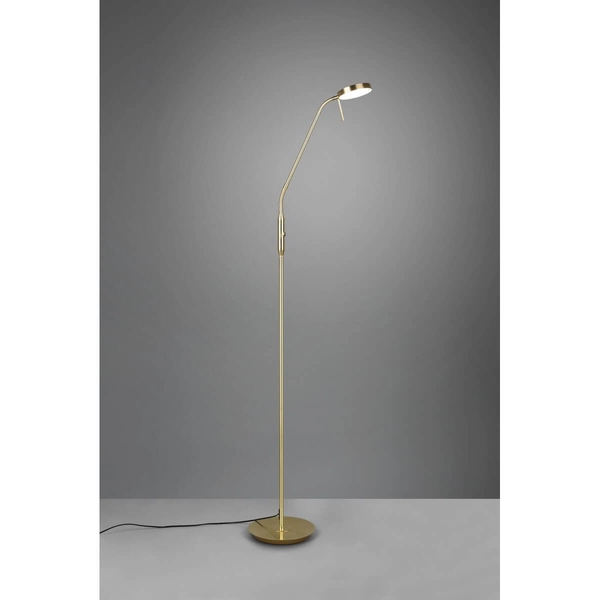 Ściemnialna lampa podłogowa NEMIO DL108423310 LED 12W 2300-4000K złoty