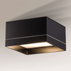 Plafon kwadratowy TOSA 7069 Shilo LED 15W 3000K natynkowa lampa czarna