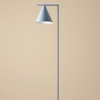 Nowoczesna lampa podłogowa Form Floor 1108A16 Aldex do sypialni niebieska