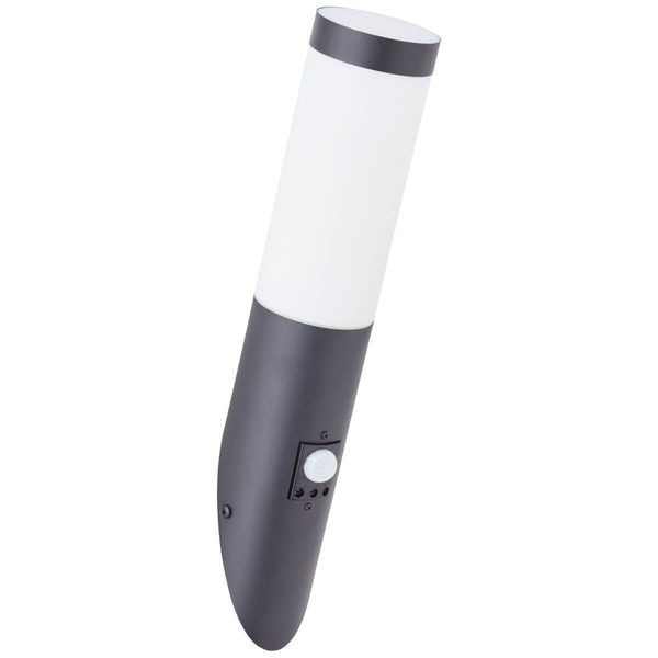 Ścienna lampa z czujnikiem Dody 90945A06 zewnętrzna IP44 czarny