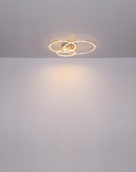 Lampa sufitowa Munni 67220-40R pierścienie LED 40W 3000K satyna