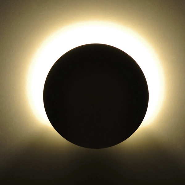 Okrągły kinkiet Pero K-5321 Kaja minimalistyczny do jadalni metalowy biały