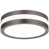 Zewnętrzna LAMPA sufitowa stropowa STUTTGART 8684 Rabalux okrągła OPRAWA metalowy plafon outdoor IP44 grafitowy