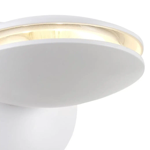 Ledowy kinkiet ścienny ML3731 LED 6W 4000K na korytarz biały