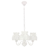 Wisząca lampa z łańcuchem Rossini 33-36889 dekoracyjna metalowa biała