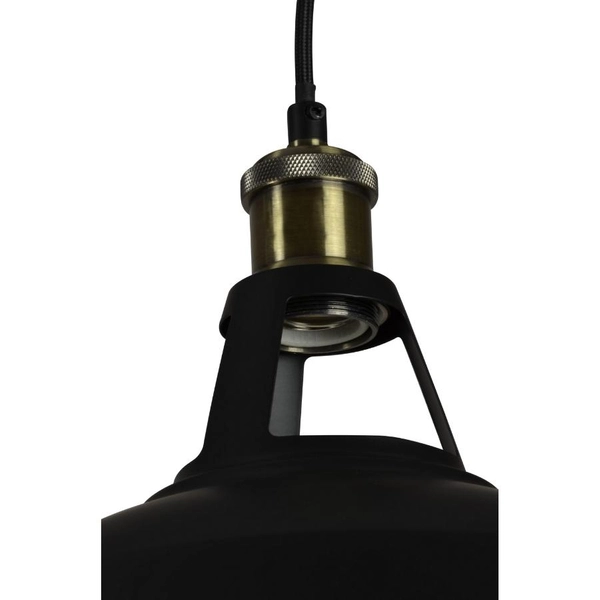 Loftowa lampa wisząca New Axel AZ1351 Azzardo nad wyspę czarna złota