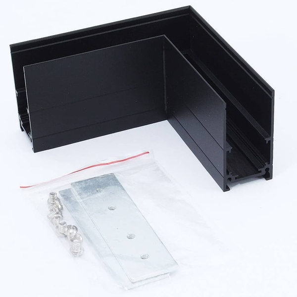 Łącznik kątowy do szyn magnetycznych natynkowych 464 Domeno LED czarny
