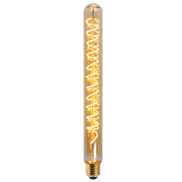 Dekoracyjna żarówka LED 49035/30/62 Lucide E27 5W 2200K 260lm bursztynowa