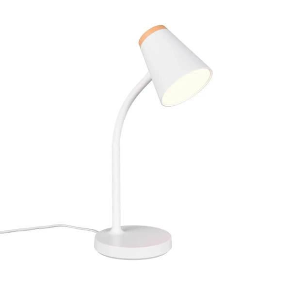 Regulowana lampka biurkowa PONGO R55831101 LED 4,5W 3000K biały