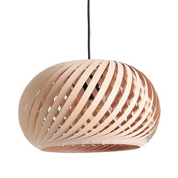 Wisząca lampa drewniana Nature 1123G_S Aldex ekologiczna naturalny