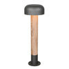 Metalowy słupek zewnętrzny FRASER 562560135 grzyb IP54 szary