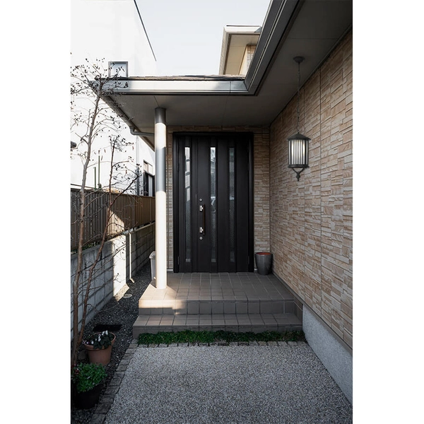 Lampa wisząca na łańcuchu Detroit K-8211 Kaja IP44 lampion metalowy czarny