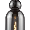 Loftowa wisząca lampa Tao TAO0110 do salonu czarny przydymiona