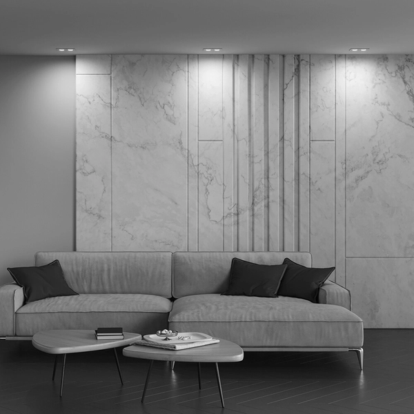 Lampa przysufitowa Atom DL024-2-02W wpuszczana biały