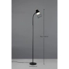 Lampa podłogowa do czytania PONGO R45831102 LED 4,5W 3000K czarny