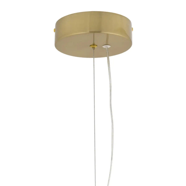 Salonowa lampa wisząca CERAMIC 11702 LED 12W 3000K szara biała