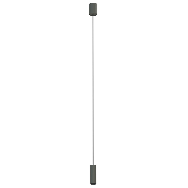 Sopel podłużna lampa wisząca zwis Fourty 10901 Nowodvorski stick jedwabisty grafit