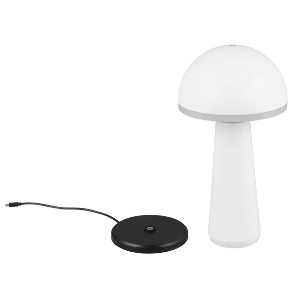 Lampka stojąca Fungo R57716131 IP54 LED 2W 3000-5000K grzybek biały