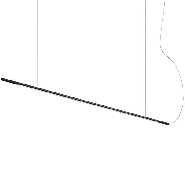 Lampa wisząca Line 536301103 Elkim LED 18W 3000K nad wyspę czarna