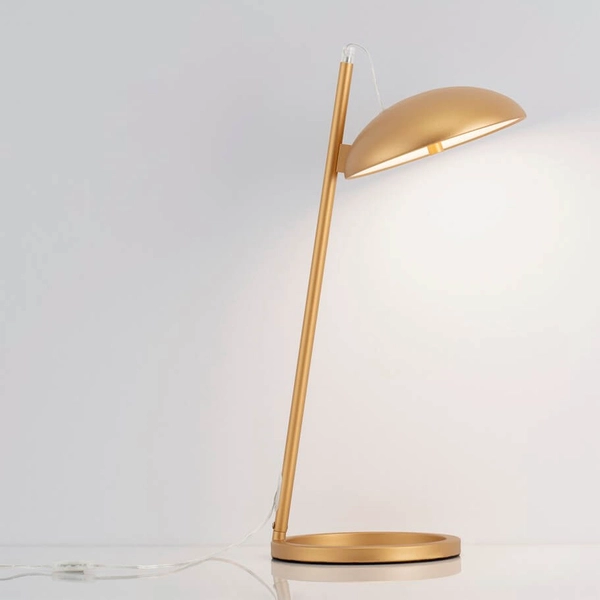 Stołowa lampka LED do biura VIBORAL LE44525 LED 18W 3000K złota