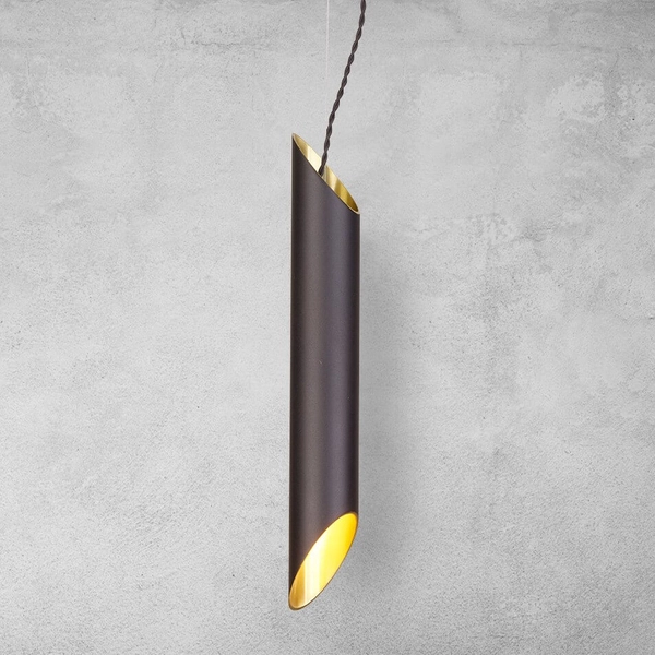 Wisząca lampa Libra MZ5009 Milagro punktowa sopelek czarny złoty