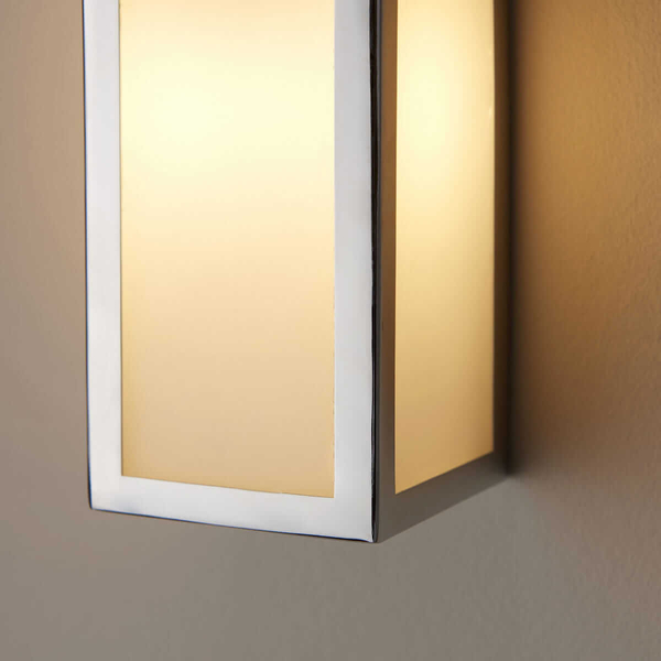 Łazienkowa lampa ścienna Newham 96219 Endon IP44 transparentny chrom