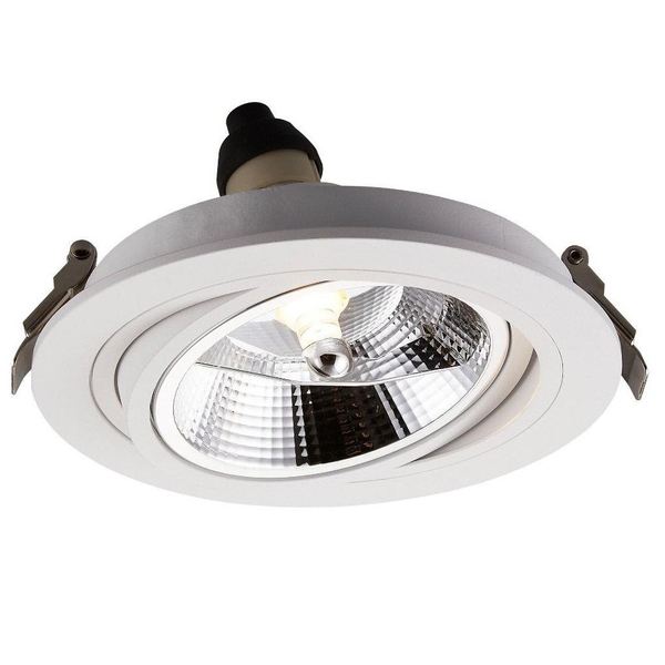 Wpuszczana Lampa sufitowa Chuck ARGU10-054-N regulowane oczko białe