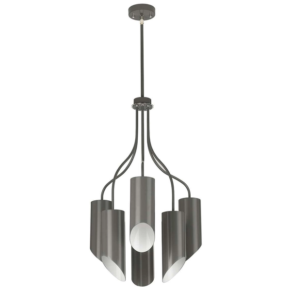 LAMPA sufitowa QUINTO QUINTO6-WAB Elstead metalowa OPRAWA plafon tuby białe stary mosiądz