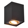 Metalowa lampa sufitowa BISCUIT 613000180 Trio kuchenna czarny złoty