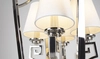 Eklektyczna lampa wisząca GLASGOW P0323 Maxlight metal chrom