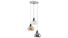 Wisząca LAMPA loft JEZABEL 7977 Rabalux szklana OPRAWA kaskada ZWIS kulisty multikolor