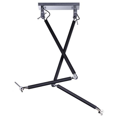 Regulowana lampa wisząca Zyta AZ1846+2xAZ2602 Azzardo czarna biała