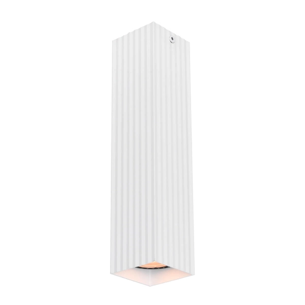 Nasufitowa lampa Tecno CLN-37492-L-WH Italux do gabinetu sopel biała