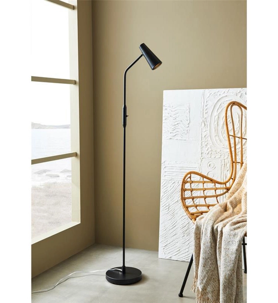 Podłogowa lampa salonowa Crest 108206 stojąca reflektorek czarny