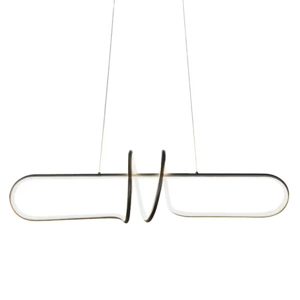 Wisząca lampa ramka VERDIGO ML1576 LED 54W 4000K do kuchni czarny