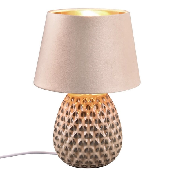 Ceramiczna lampka nocna Ariana R51531944 RL Light wypustowa beżowa