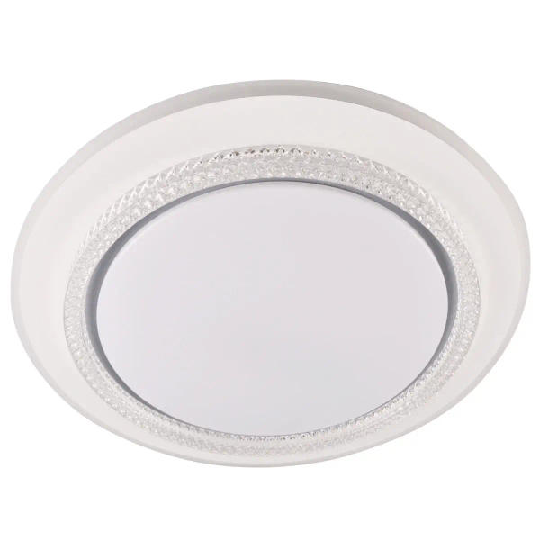 Sufitowa lampa z kryształkami ADELA 328816 LED 72W 3000-6000K IP44 biała