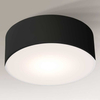 Plafon LAMPA sufitowa ZAMA 8408 Shilo okrągła OPRAWA plafoniera LED 4,3W 4000K natynkowa czarna