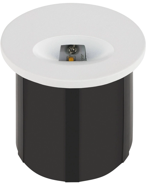Lampa schodowa zewnętrzna LED 3W 3000K IP54 białe okrągłe Bil OUTLET