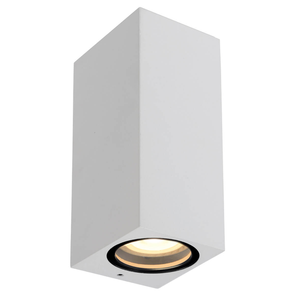 Ścienna lampa ZARO 69800/02/31 Lucide IP44 podłużna tarasowa biała