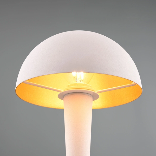 Nocna lampka Canaria R59561131 RL Light sypialniana metalowa biała