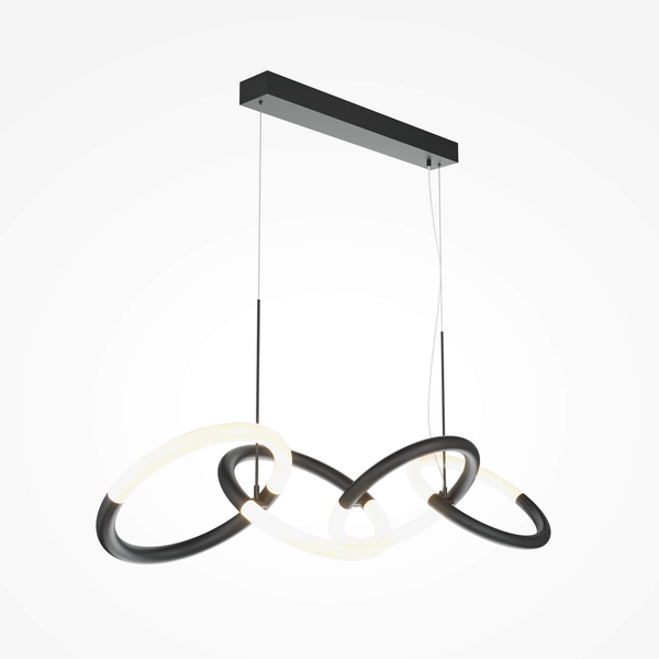 Lampa wisząca Node MOD165PL-L40B3K LED 40W 3000K węzły białe czarne