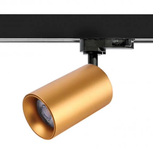 Lampa sufitowa do systemu szynowego Eiger AZ5238 3-faz złota