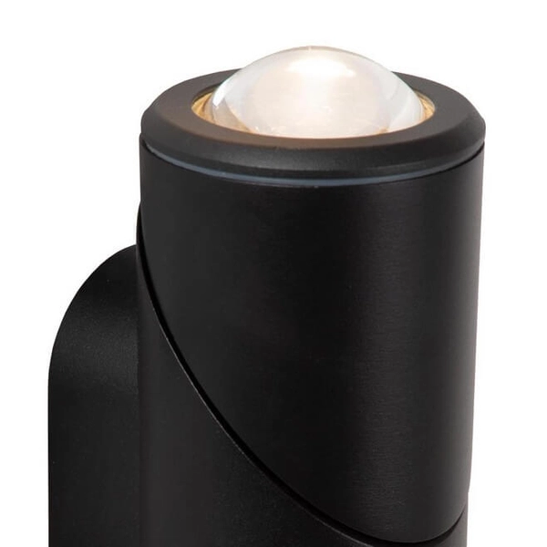 Kinkiet elewacyjny góra-dół Erin 15820/10/30 LED 5W 2700K IP65 czarny