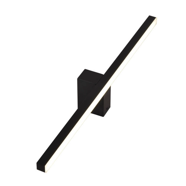 Podłużny kinkiet ścienny Nevada LP-778/1W L BK Light Prestige LED 20W 4000K IP44 czarny
