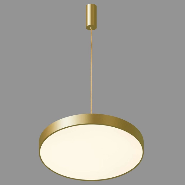 LAMPA wisząca ORBITAL 5361-830RP-GD-3 Italux metalowa OPRAWA zwis LED 24W 3000K złoty