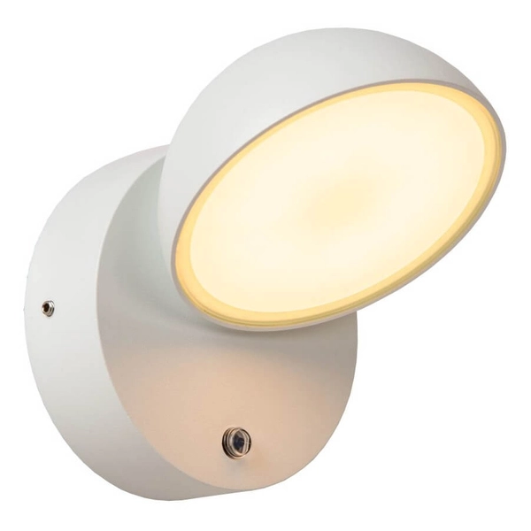 Ścienny kinkiet z czujnikiem Finn 22865/12/31 LED 12W 3000K IP54 biały