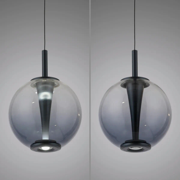 Regulowana lampa wisząca PURE INFINITY czarna szara 2220-15 1xLED 10W 2200-5000K CCT